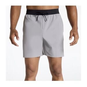 VRST Men’s 7” Elevate Shorts Unlined Large , Silver Shadow Anti Odor, New W Tags